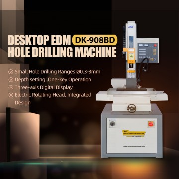 Desktop EDM DK-908BD 0.3-3mm Deep Hole Drilling Machine