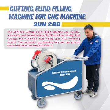 SFX SUN-200 Cutting Fluid Filling Machine for CNC Machine
