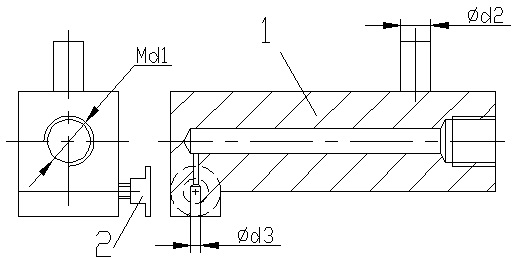 Application of Portable EDM in the Processing of Oil Hole at Wind Brake Caliper(1)