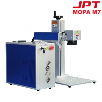 JPT MOPA M7 फाइबर लेजर एनग्रेवर लेजर मार्किंग मशीन 20W / 30W / 60W