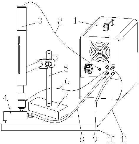 Application of Portable EDM in the Processing of Oil Hole at Wind Brake Caliper(2)