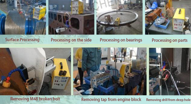 Application of EDM machine